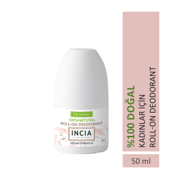 INCIA Doğal Roll-On Deodorant (Kadınlar İçin) 50 ml - 2