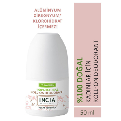 INCIA Doğal Roll-On Deodorant (Kadınlar İçin) 50 ml - 3