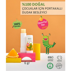 INCIA Kids Portakallı Doğal Dudak Besleyici 6g - 7