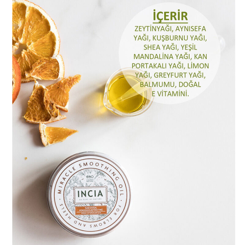 INCIA Pürüzsüzleştirici Doğal Yağ 50 ml - 6