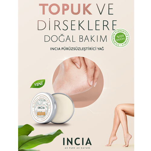 INCIA Pürüzsüzleştirici Doğal Yağ 50 ml - 7