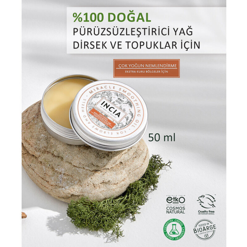INCIA Pürüzsüzleştirici Doğal Yağ 50 ml - 8