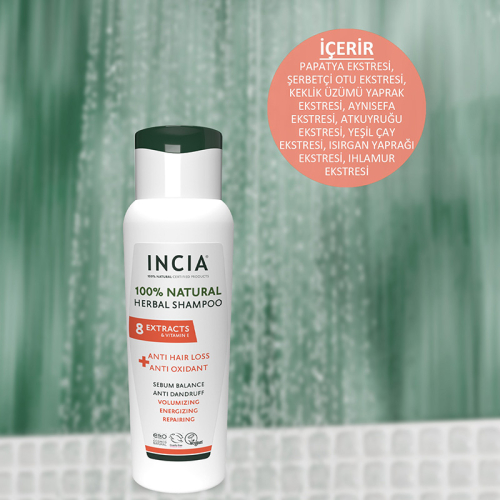 INCIA Saç Dökülmesine Karşı Doğal Şampuan 275 ml - 4