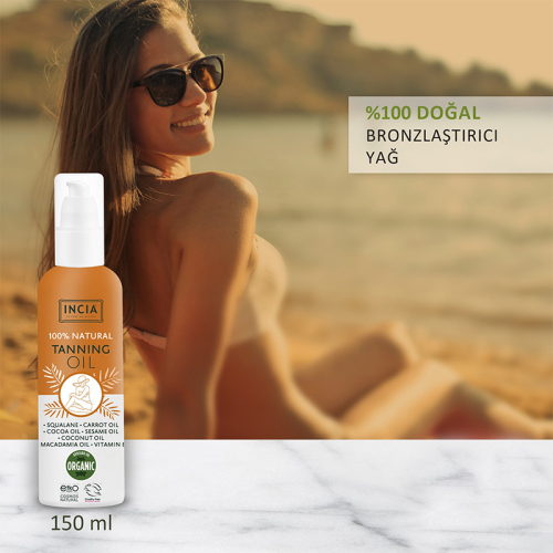 INCIA Bronzlaştırıcı Doğal Yağ 150 ml - 3