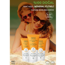 INCIA Vücut İçin Doğal Güneş Kremi 50 SPF 150 ml - 3