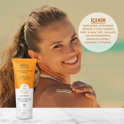 INCIA Vücut İçin Doğal Güneş Kremi 50 SPF 150 ml - 5