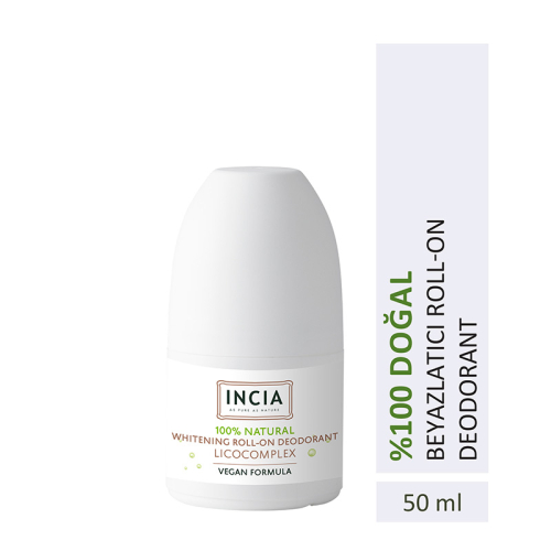 INCIA Beyazlatıcı Doğal Roll-On Deodorant 50 ml - 2