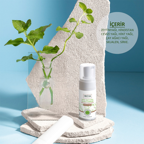 INCIA Yağlı Ciltler İçin Doğal Yüz Temizleyici 125 ml - 5