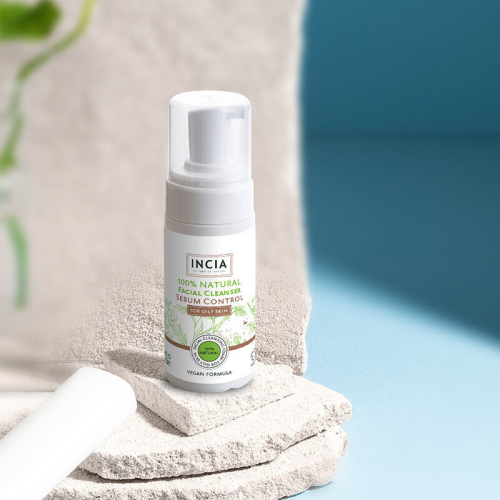 INCIA Yağlı Ciltler İçin Doğal Yüz Temizleyici 125 ml - 8