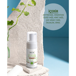 INCIA Yağlı Ciltler İçin Doğal Yüz Temizleyici 125 ml - 10