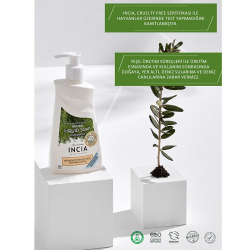 INCIA Yoğun Nemlendiricili Zeytinyağlı Doğal Sıvı Sabun 250 ml - 2