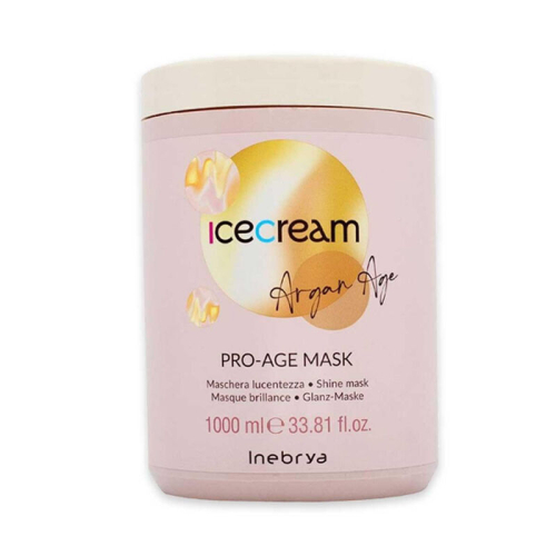 Inebrya Ice Cream Argan Age Argan Oil Shine Mask 1000 ml - Inebrya