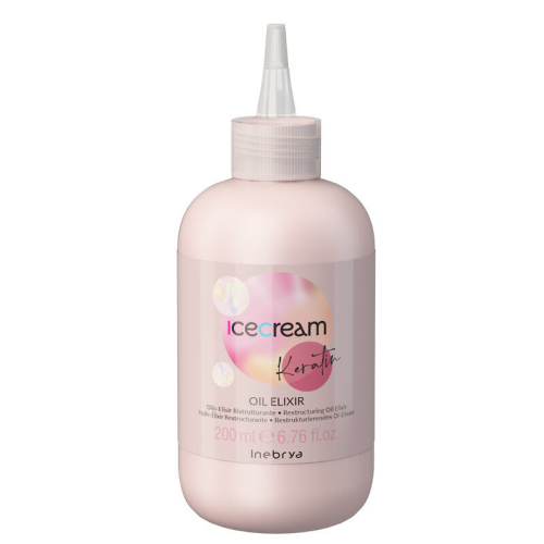 Inebrya Ice Cream Keratin Oil Elixir Cheratina 200 ml - Inebrya