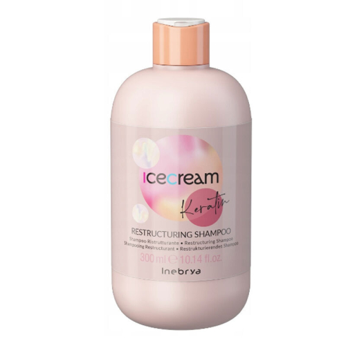 Inebrya Ice Cream Keratin Restructuring Shampoo 300 ml - Inebrya