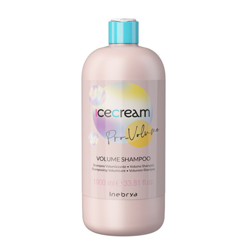 Inebrya Ice Cream Volumizing Shampoo For Thin Hair 1000 ml - Inebrya