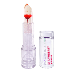 Inuwet Çiçek Detaylı Dudak Nemlendiricisi-Çilek Kokulu 3 gr - 1