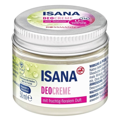 Isana Deodorant Krem 50 ml - 2