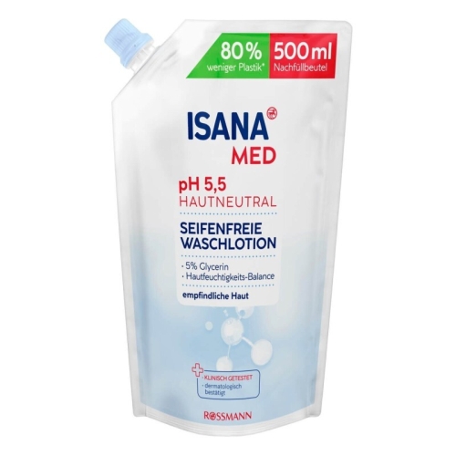 Isana Yüz Vücut Yıkama Losyonu Refill 500 ml - Isana