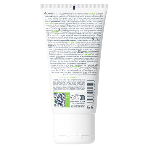 Isıs Pharma Teen Derm Gel Nettoyant Exfoliant 150 ml - 2