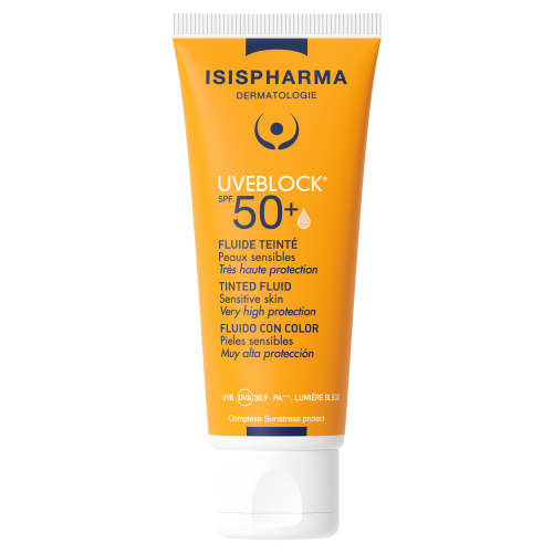 Isıs Pharma Uveblock Spf 50+ Light Tinted Fluid 40 ml - ISIS PHARMA