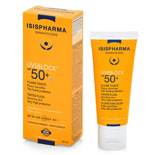 Isıs Pharma Uveblock Spf 50+ Light Tinted Fluid 40 ml - ISIS PHARMA