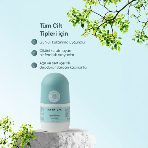Iva Natura Doğal Roll-On Deodorant 50 ml - 3