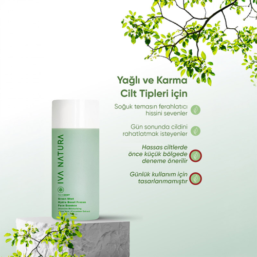 Iva Natura Green Face Shot Set - 3