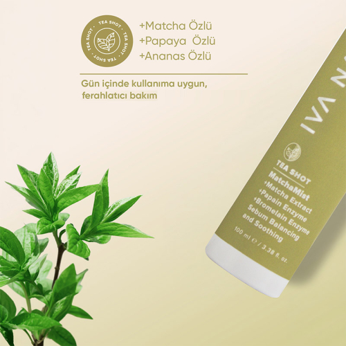 Iva Natura Matcha Özlü Tonik Sprey 100 ml - 4