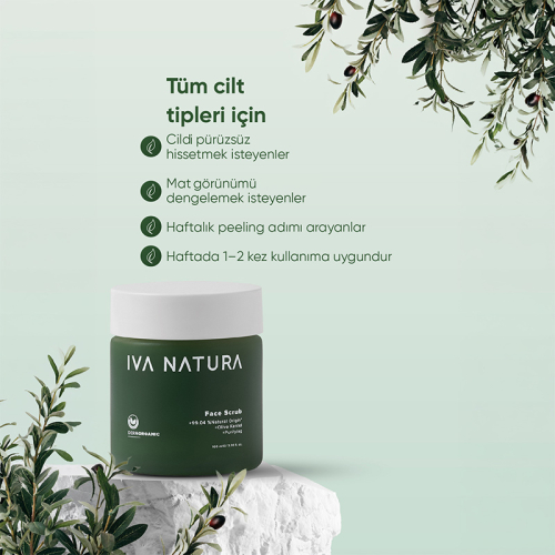 Iva Natura Organik Yüz Peelingi 100 ml - 3