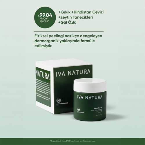 Iva Natura Organik Yüz Peelingi 100 ml - 4