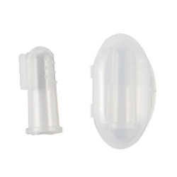 Jack and Jill Silikon Parmak Fırça + Doğal Aromasız Diş Macunu 50 gr - 3