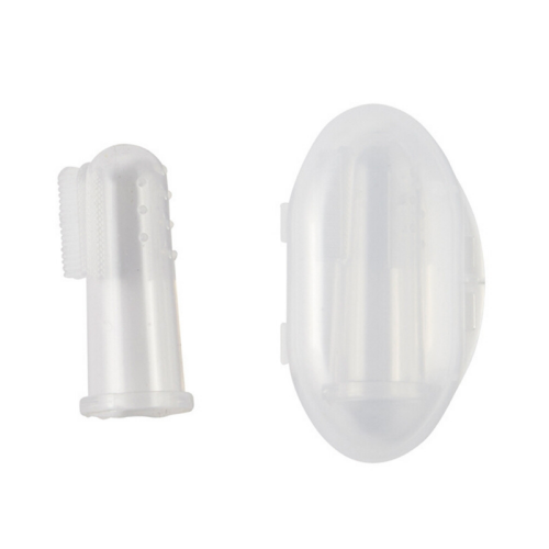 Jack and Jill Silikon Parmak Fırça + Doğal Aromasız Diş Macunu 50 gr - 3