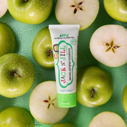Jack N Jill Doğal Sertifikalı Elma Aromalı Diş Macunu 50g - 2