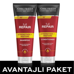 John Frieda Full Repair İşlem Görmüş Saçlar İçin Saç Kremi 2x250 ml Avantajlı Paket - 2