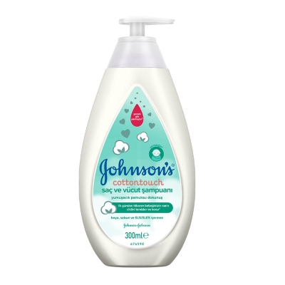 Johnsons Cottontouch Saç ve Vücut Şampuanı 300 ml