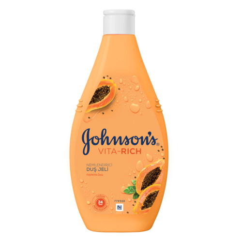 Johnsons Vita Rich Papaya Özlü Nemlendirici Duş Jeli 400 ml - Johnson Johnson