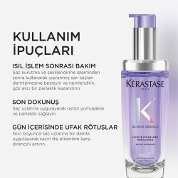 Kerastase Blond Absolu L Huile Cicagloss Yeniden Doldurulabilir Saç Yağı 75 ml - 4