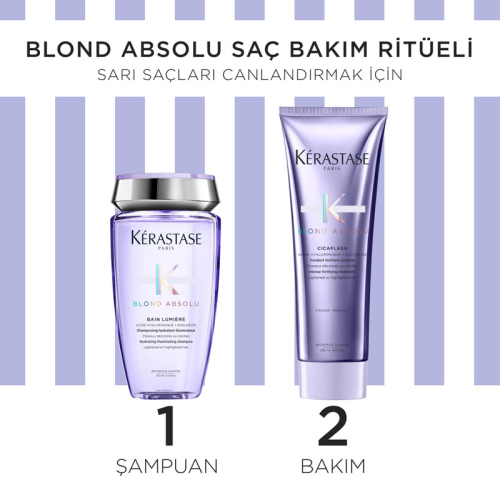 Kerastase Blond Absolu Sarı Saçlar İçin İkili SET - 2