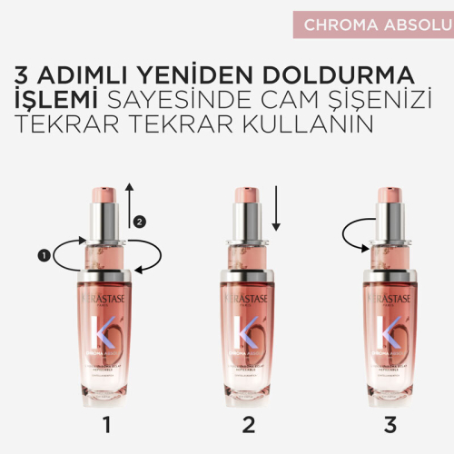 Kerastase Chroma Absolu Yedek Şişe Saç Yağı 75 ml - 6