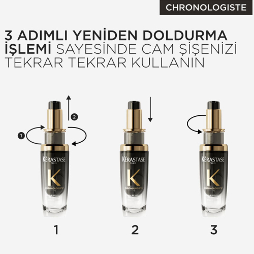 Kerastase Chronologiste Lhuile De Parfum Canlandırıcı Saç Bakım Yağı 75 ml - 6