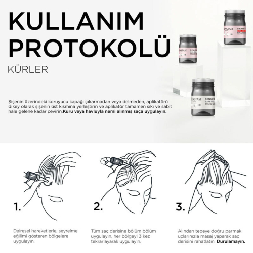 Kerastase Densifique Cure Densite Dökülen Saçlar İçin Yoğunlaştırıcı Serum 42x6ml - 4