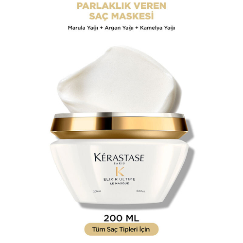 Kerastase Elixir Ultime Le Masque Parlaklık Veren Saç Maskesi 200 ml - 2