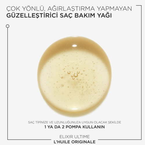 Kerastase Elixir Ultime Saç Bakım Yağı Refill 75 ml - 6