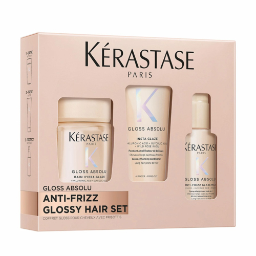 Kerastase Gloss Absolu Anti-Frizz Glossy Hair Set - Kerastase