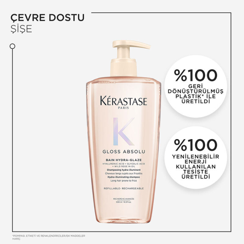 Kerastase Gloss Absolu Bain Hydra-Glaze Elektriklenme Şampuanı 500 ml - 4
