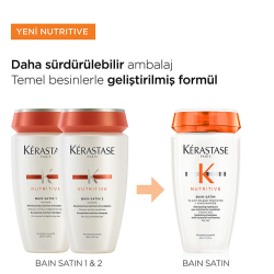 Kerastase Nutritive Bain Satin Yoğun Nemlendirici Şampuan 250 ml - 6