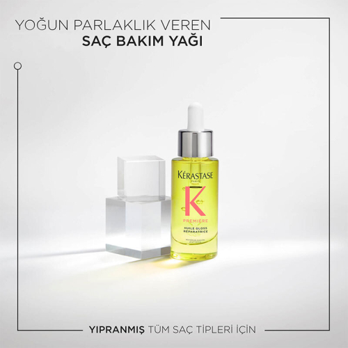 Kerastase Premiere Huile Gloss Reparatrice Yoğun Parlaklık Veren Saç Bakım Yağı 30 ml - 2