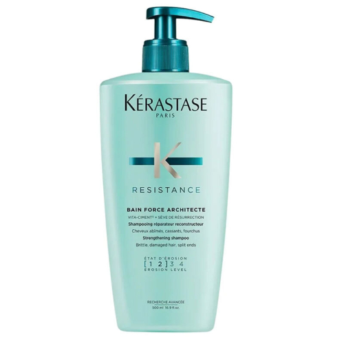 Kerastase Resistance Bain Force Architecte Zayıf Ve Yıpranmış Saçlar İçin Şampuan 500 ml - Kerastase