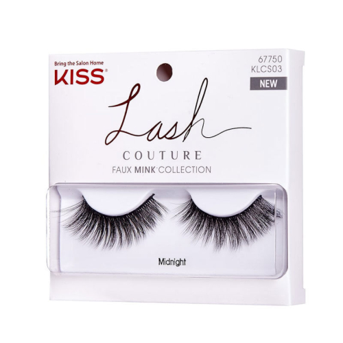 Kiss Lash Couture Faux Mink Komple Takma Kirpik - KLCS03C - Midnight - Kiss