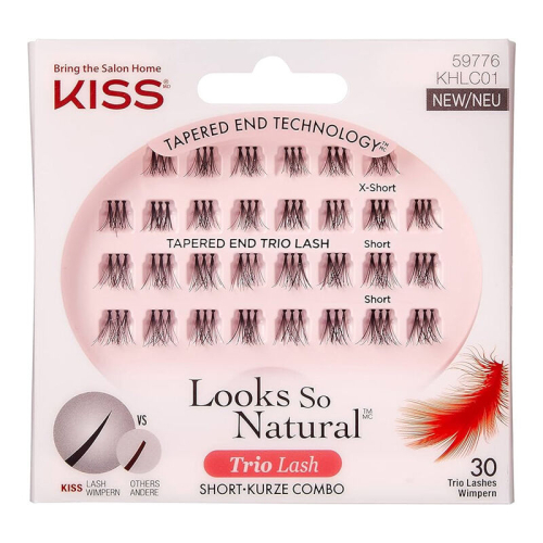 Kiss Looks So Natural Trio Lash Tekli Takma Kirpik Classy 59776 - Kiss